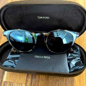 Tom Ford Palmer Havana Sunglasses - with case